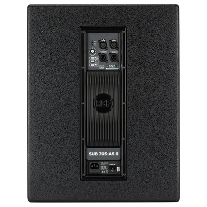 RCF 705 as mkii MK2 15" powered subwoofer with cover