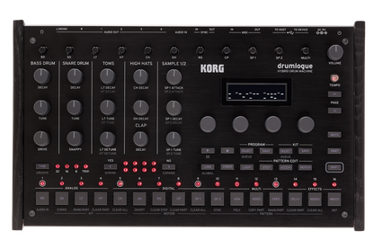 Korg Drumlogue Hybrid Drum Machine open box