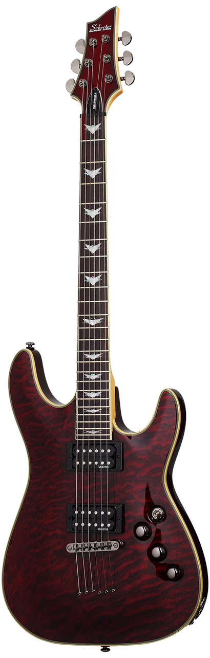 Schecter Omen Extreme-6 Black Cherry 2004 Guitar
