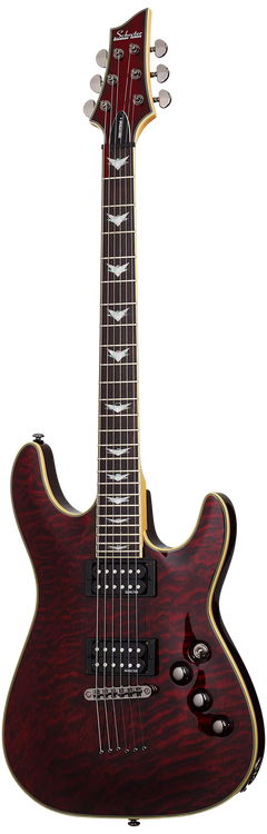 Schecter Omen Extreme-6 Black Cherry 2004 Guitar