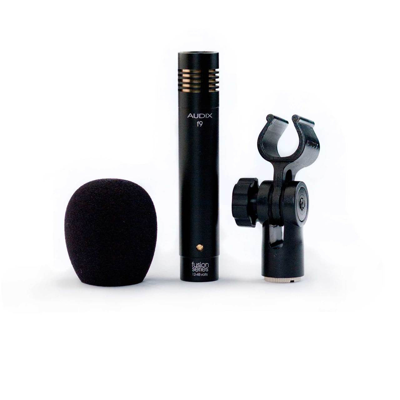 Audix F9 pencil condenser microphone with cardioid polar pattern