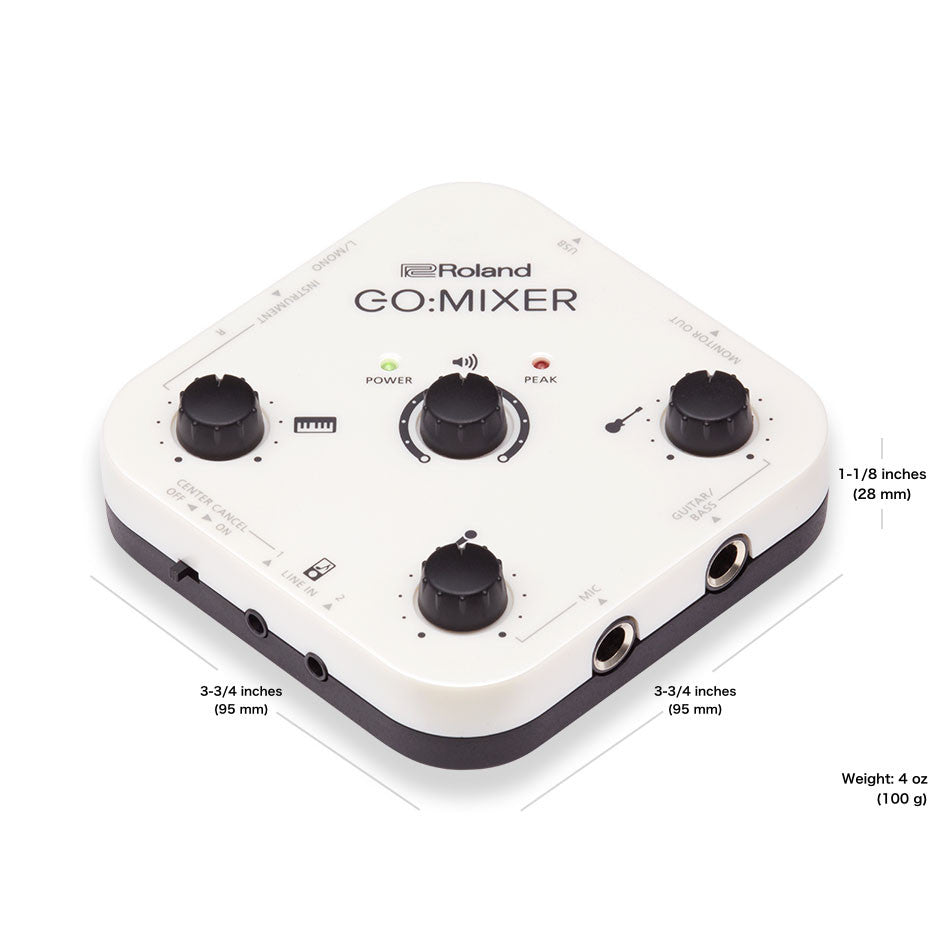 Roland GO:Mixer Audio Mixer for Smartphones