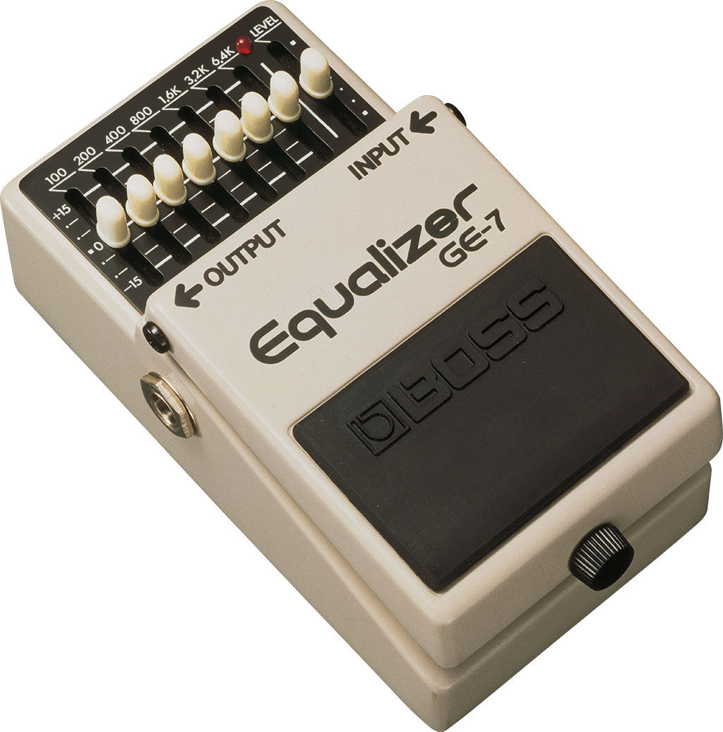 Boss GE-7 graphic equalizer pedal open box