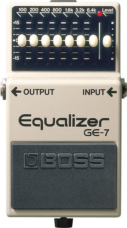 Boss GE-7 graphic equalizer pedal open box