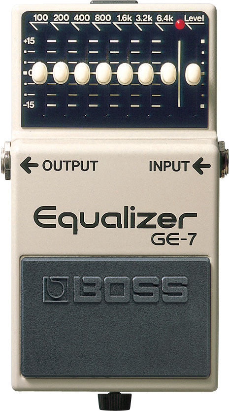 Boss GE-7 graphic equalizer pedal open box