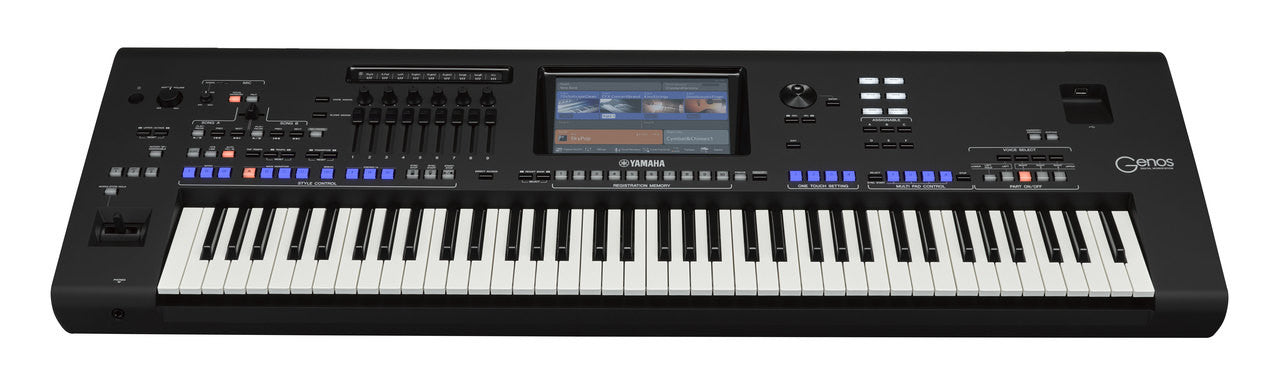 Yamaha Genos 76-key flagship arranger workstation keyboard