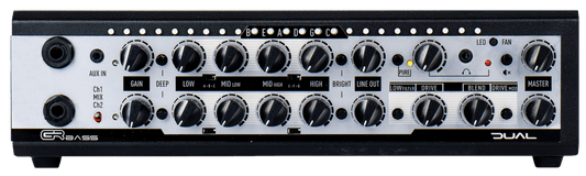 GR Bass Dual 800 watt power amplifier