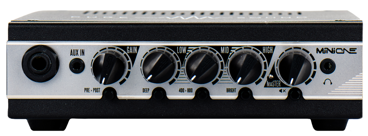 GR Bass Mini ONE Black bass amplifier open box