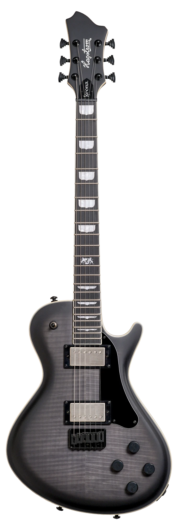 Hagstrom Krona KRO BCC Burnt Charcol Electric Guitar with Case