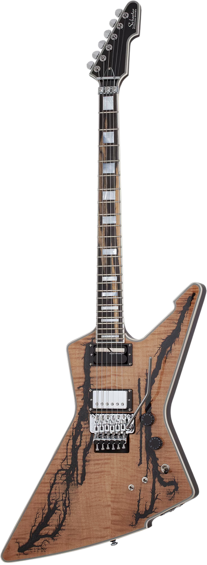Schecter E-1 FR-S Electro-Resin Gloss Natural 605 guitar