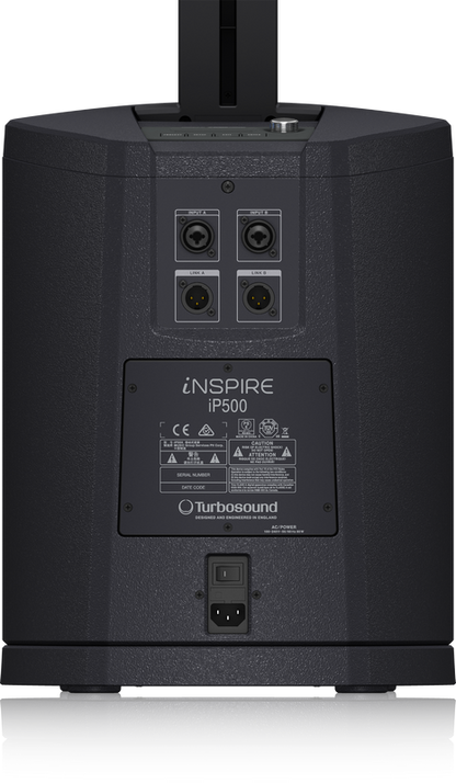 Turbosound iNSPIRE iP500 Powered Column Loudspeaker with 8" Subwoofer