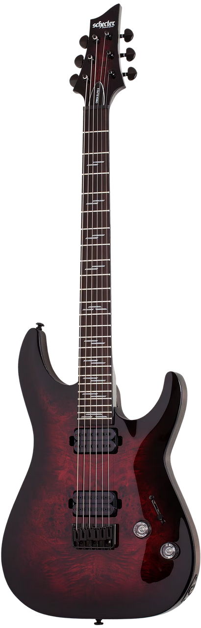 Schecter Omen Elite-6 Black Cherry Burst 2450 guitar