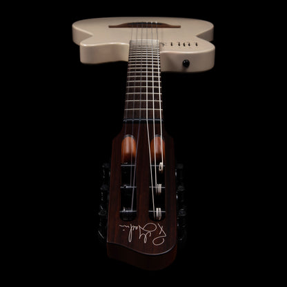 Godin Multiac Mundial Ozark Cream Nylon Acoustic-Electric Guitar with Bag 052400F B-Stock