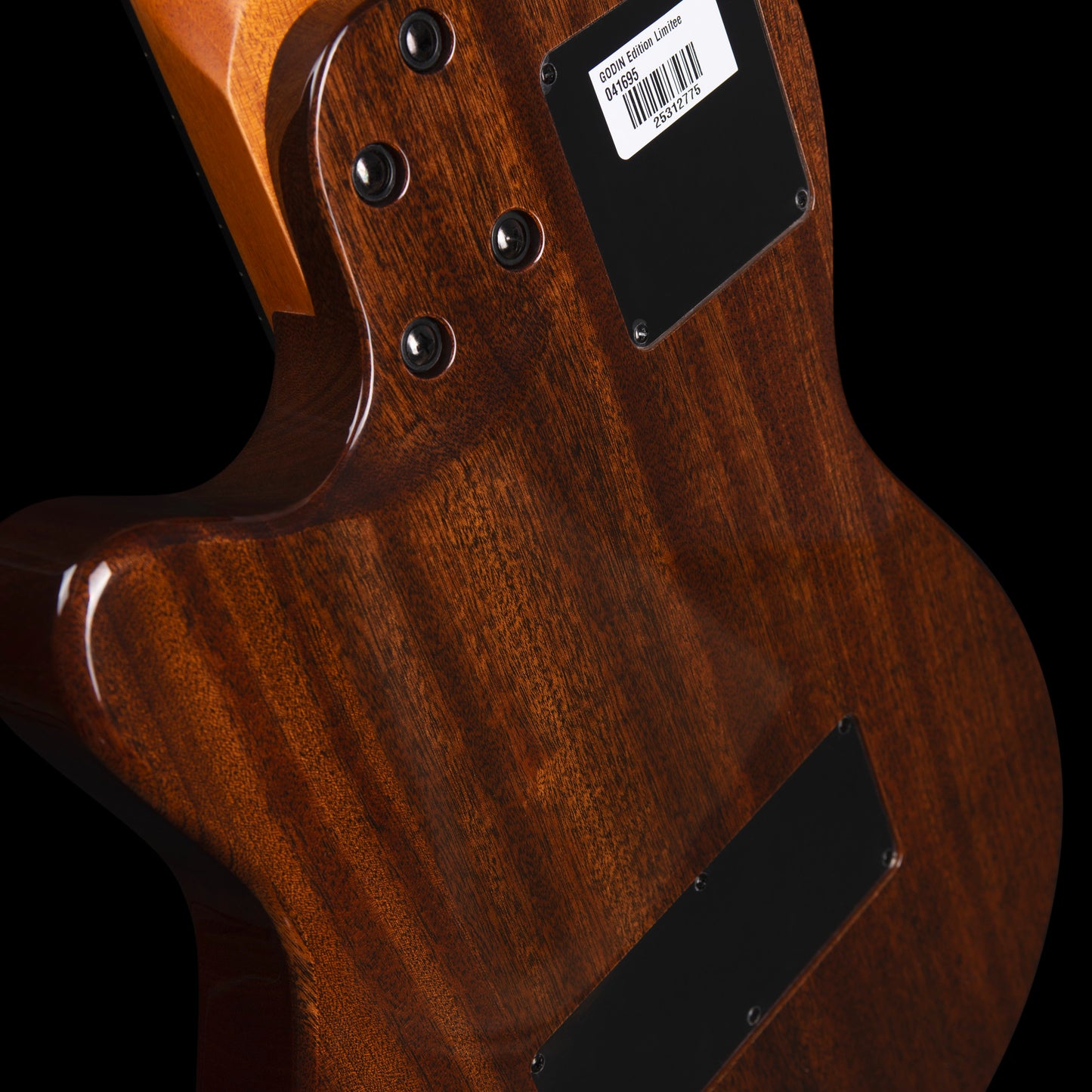 Godin A6 Ultra Deluxe Natural SF Electric-Acoustic Guitar with Bag 053438F B-Stock