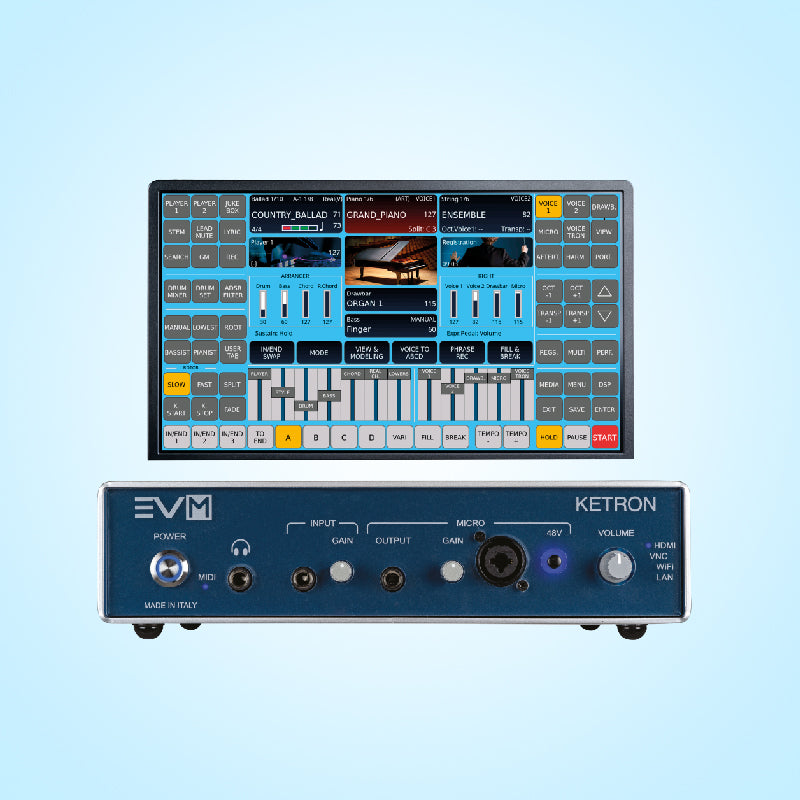 Ketron EVM Event Arranger Sound Module with AJAM bonus styles offer open box