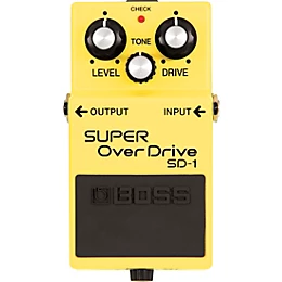 BOSS SD-1 Super OverDrive Guitar Effects Pedal