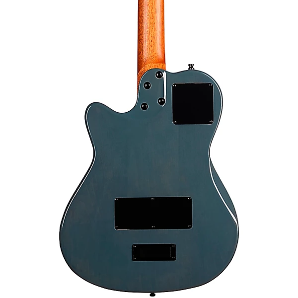Godin Multiac Mundial Arctik Blue Nylon Acoustic-Electric Guitar with Bag 052387F B-Stock