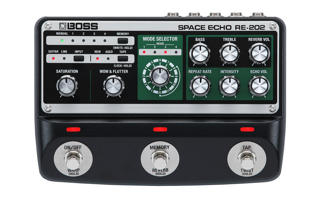 Boss RE-202 Space Echo Digital Delay Pedal