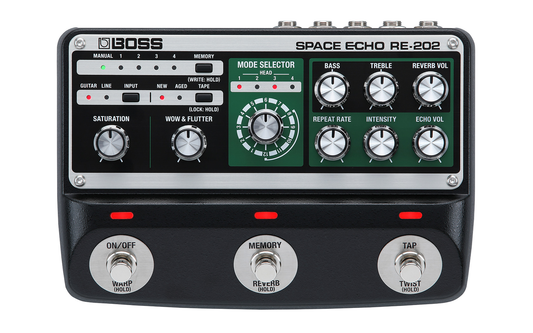 Boss RE-202 Space Echo Digital Delay Pedal