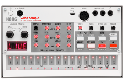 Korg Volca Sample 2 Digital Sample Sequencer open box