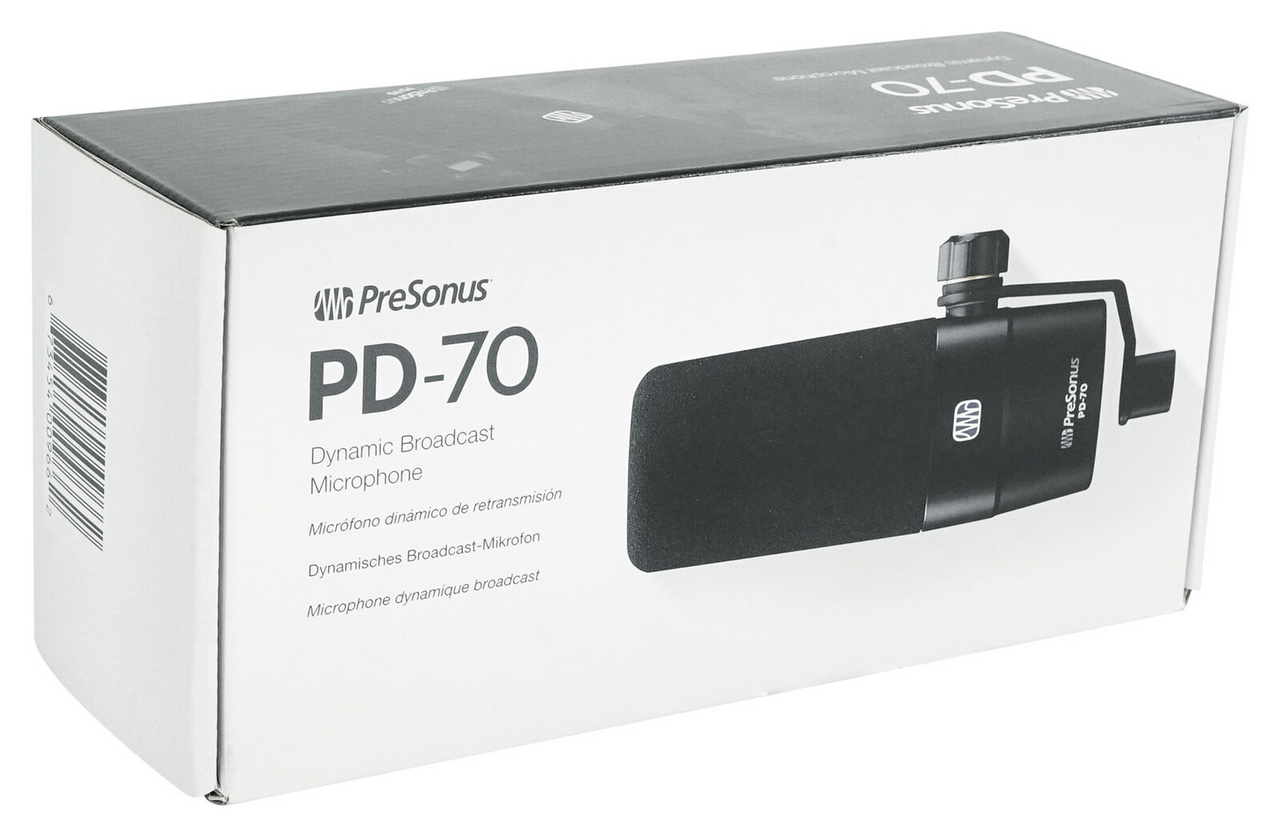PreSonus PD-70 Broadcast Dynamic Microphone