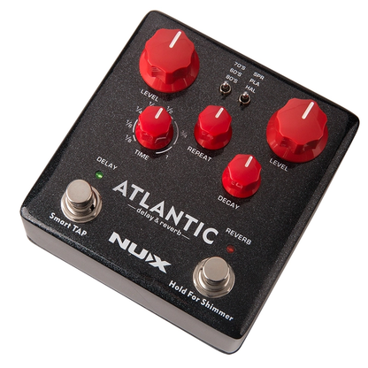 Nux Atlantic Verdugo Series Delay / Reverb Guitar Effects Pedal