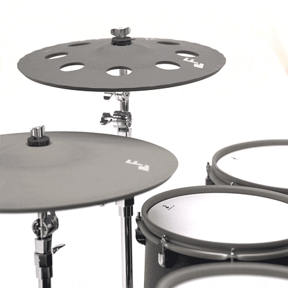 Efnote 7X electronic drum set with full size shells Black