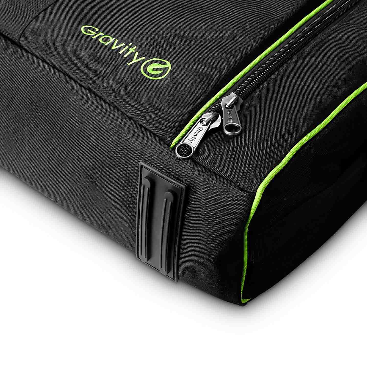 Gravity Stands GSSMSSET1 2 Speaker Stands and 2 Microphone Boom Stands with Transport Bag