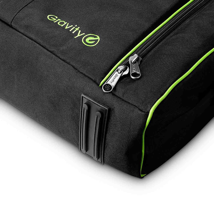 Gravity Stands GSSMSSET1 2 Speaker Stands and 2 Microphone Boom Stands with Transport Bag