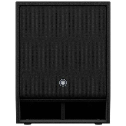 2 Yamaha DXS15XLF-D 1600W 15 inch Powered Subwoofers Dante, covers, casters