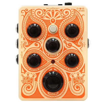 Orange Acoustic guitar Pedal