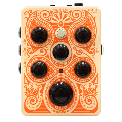 Orange Acoustic guitar Pedal