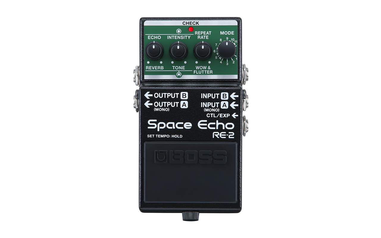 Boss RE-2 Space Echo Delay and Reverb Effects guitar Pedal