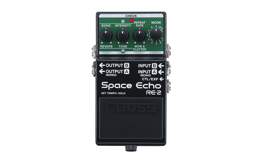 Boss RE-2 Space Echo Delay and Reverb Effects guitar Pedal