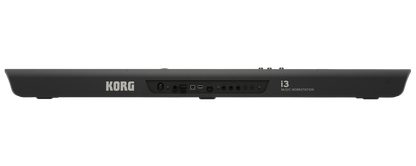 Korg i3 Music Workstation 61 keyboard matte black open box