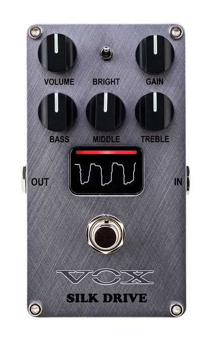 Vox Silk Drive Overdrive Pedal with NuTube VESD