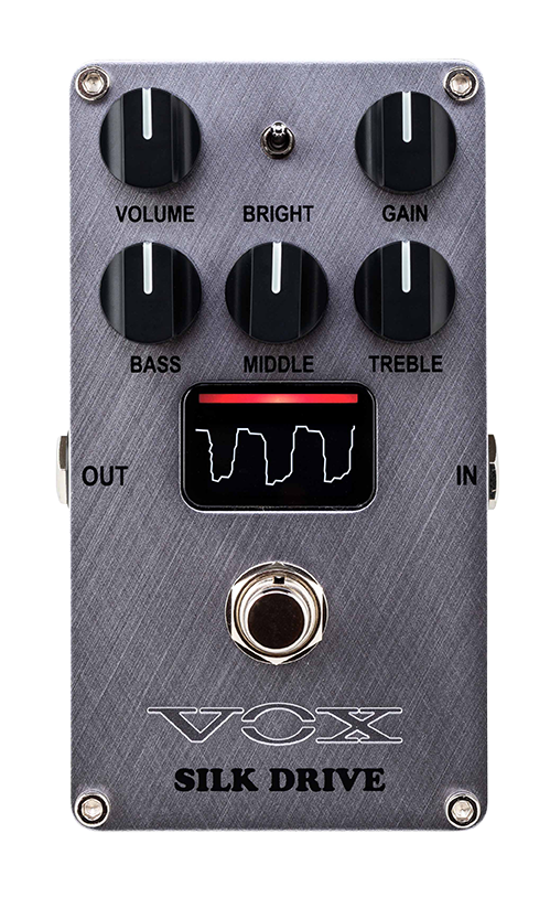 Vox Silk Drive Overdrive Pedal with NuTube VESD