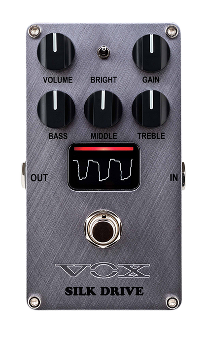 Vox Silk Drive Overdrive Pedal with NuTube VESD