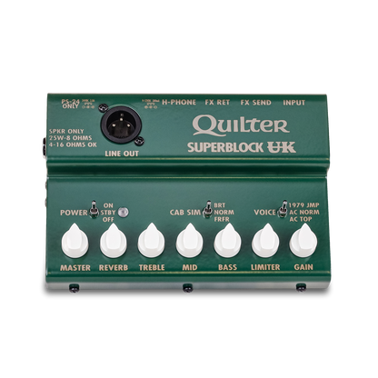Quilter Labs SuperBlock UK 25-watt Guitar Head