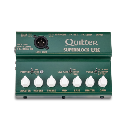 Quilter Labs SuperBlock UK 25-watt Guitar Head