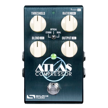 Source Audio SA252 One Series Atlas Compressor guitar pedal