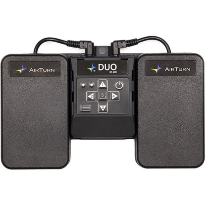 AirTurn DUO 200 2-Pedal Bluetooth Wireless Footswitch