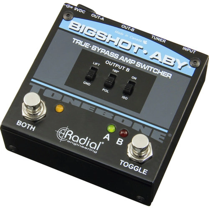 Radial Engineering BigShot ABY True-Bypass Amplifier Switcher with Tuner Out