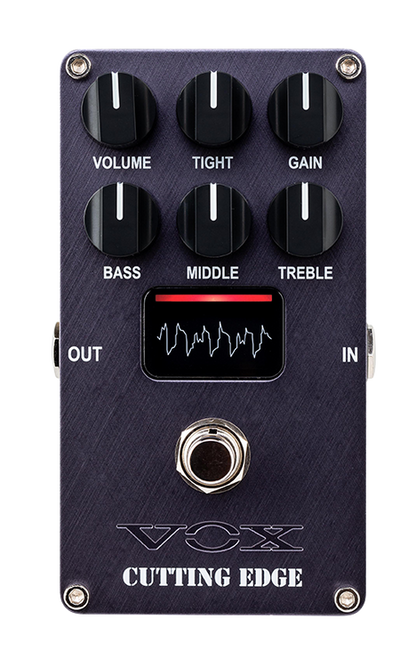 Vox Cutting Edge High-gain Overdrive Pedal with NuTube VECE