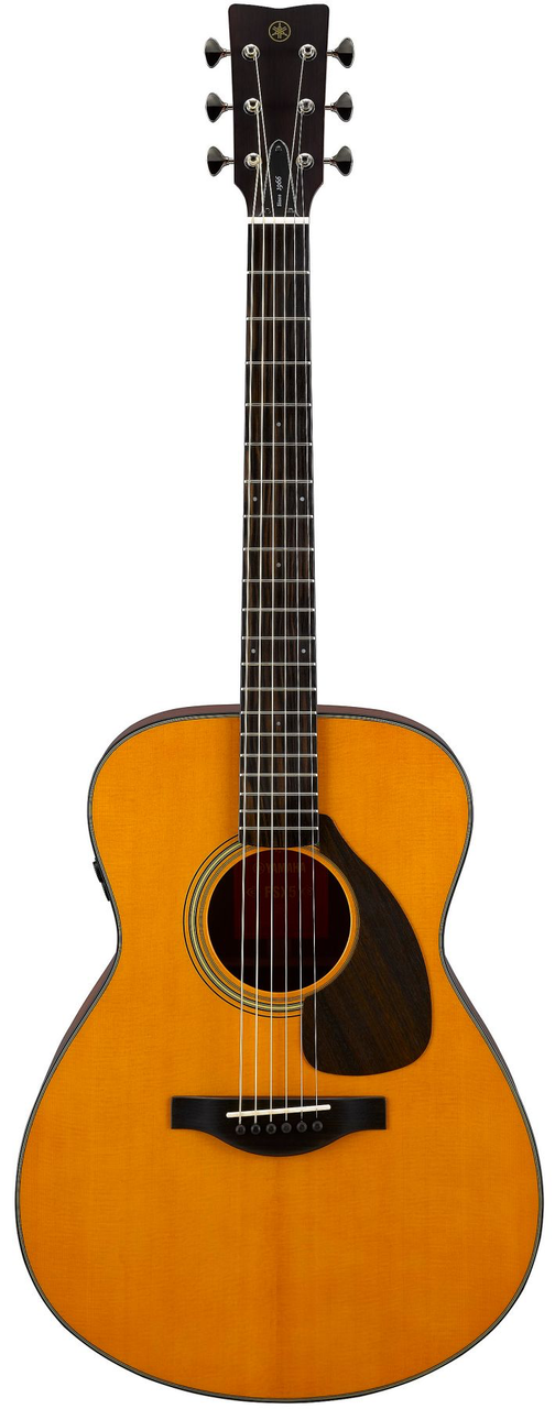 Yamaha FSX5 Red Label Gloss Acoustic Electric Guitar with Hardshell Case Natural