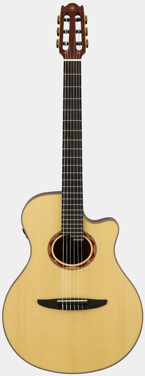 Yamaha NTX5 NT 6 Nylon String RH Acoustic Electric Classical Guitar with Case Natural