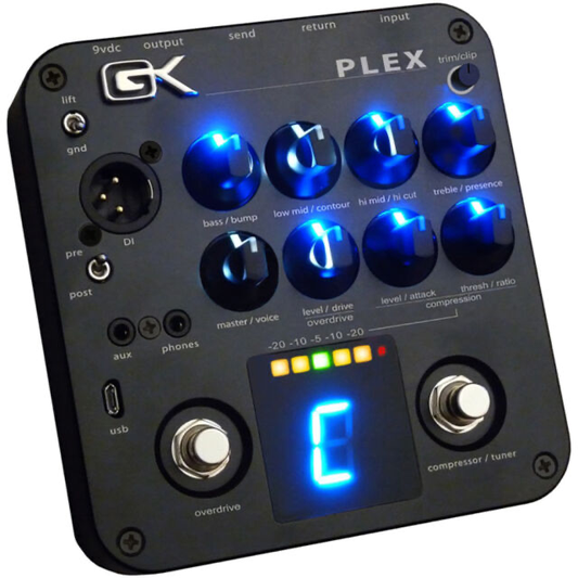 Gallien-Krueger PLEX Preamp 4 Band Active Bass Preamp Pedal