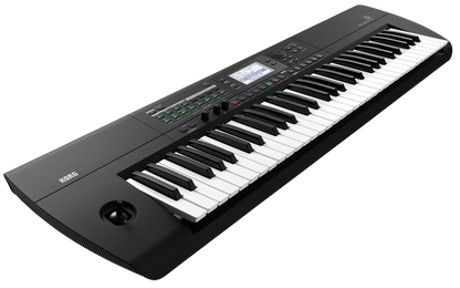 Korg i3 Music Workstation 61 keyboard matte black open box