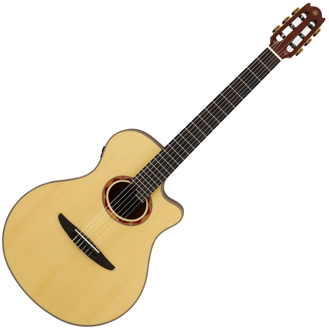 Yamaha NTX5 NT 6 Nylon String RH Acoustic Electric Classical Guitar with Case Natural