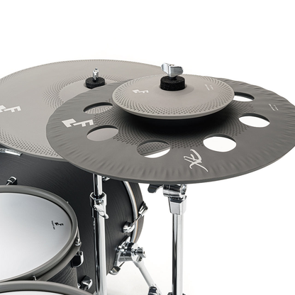 Efnote 7X electronic drum set with full size shells Black